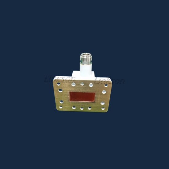 Waveguide adapter PDR84 7.125-8.5GHz  Transition material:Copper Flange