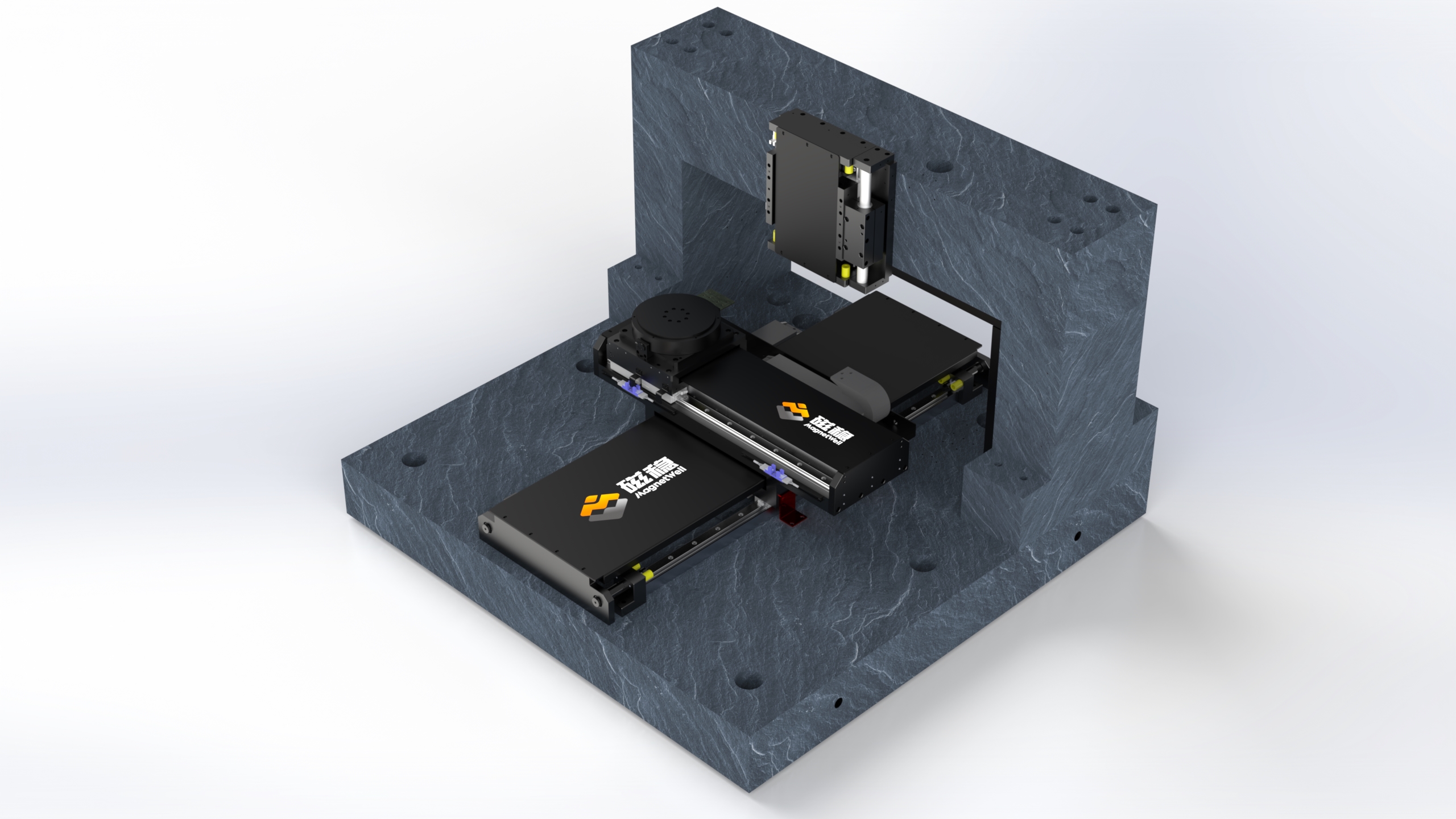 四轴精密运动平台