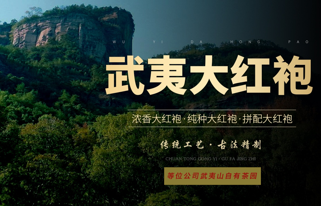等位公司武夷山自有茶园直供