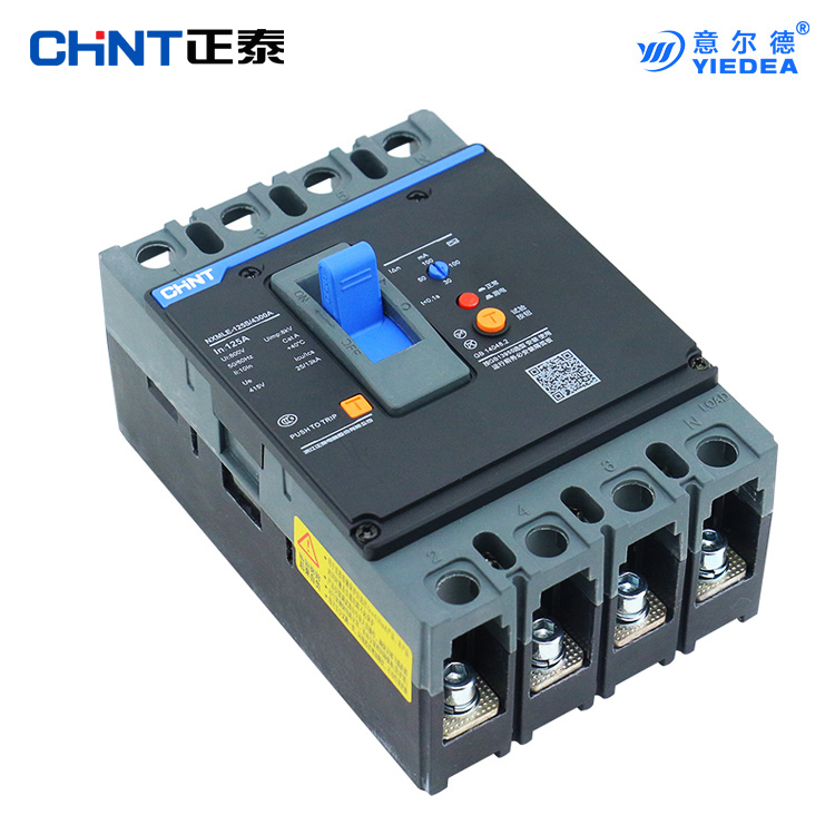 正泰漏电塑壳断路器NXMLE-250S4300A160A250A三相四线低压断路器 订购速发货