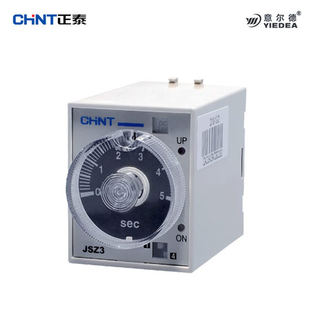 正泰JSZ3时间继电器220v交流可调12延迟24v延时通电控制开关小型