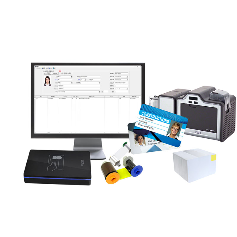 玛迪卡XID8300S单/双面高清再转印证卡解决方案