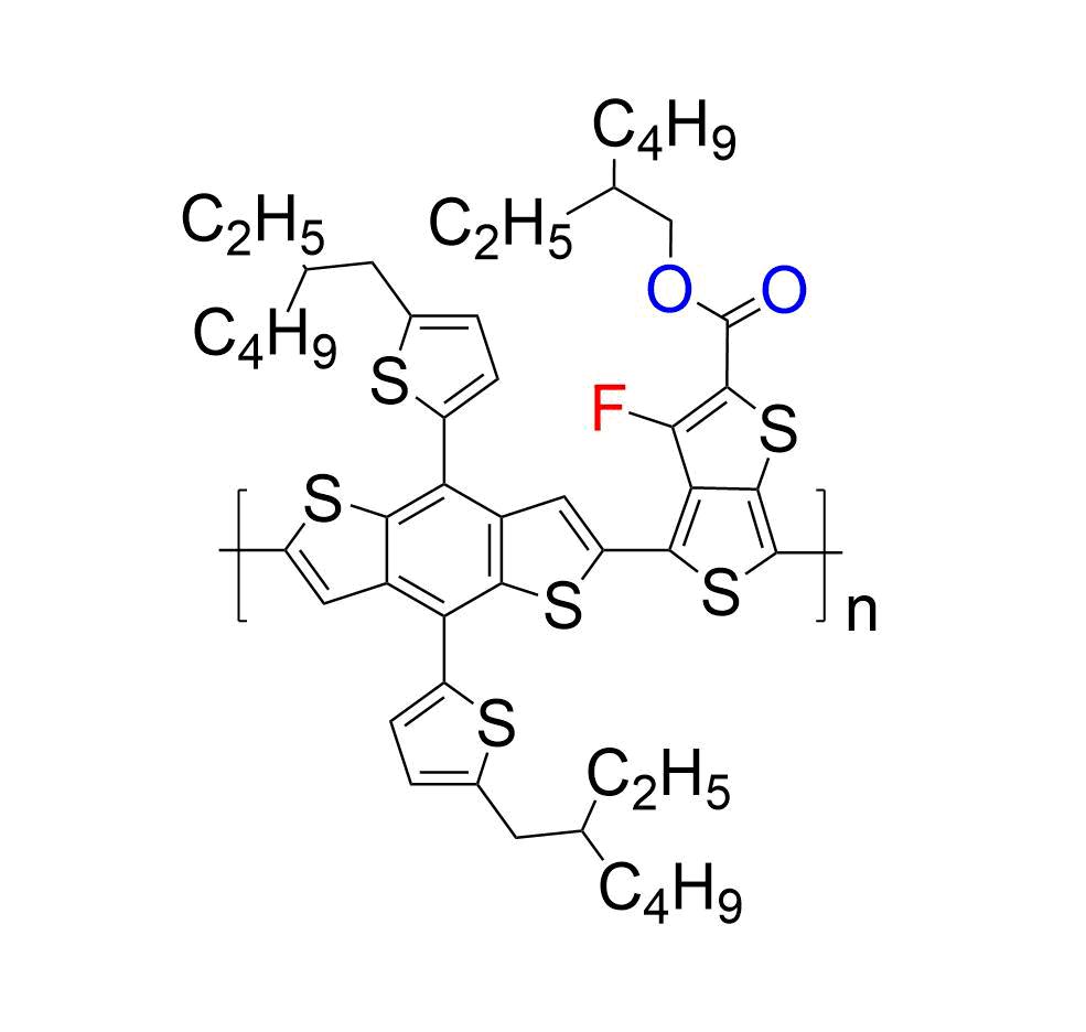 PTB7-Th, PCE10, PBDTTT-EFT, CAS#1469791-66-9