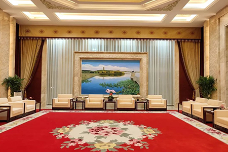 合作方：长春龙嘉国际机场
项目区域：会客厅     主要负责：整体软装定制服务