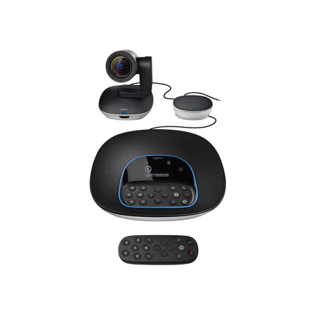 罗技（Logitech）CC3500e 商务高清视频会议摄像头带麦克风扬声器1080p无损变焦