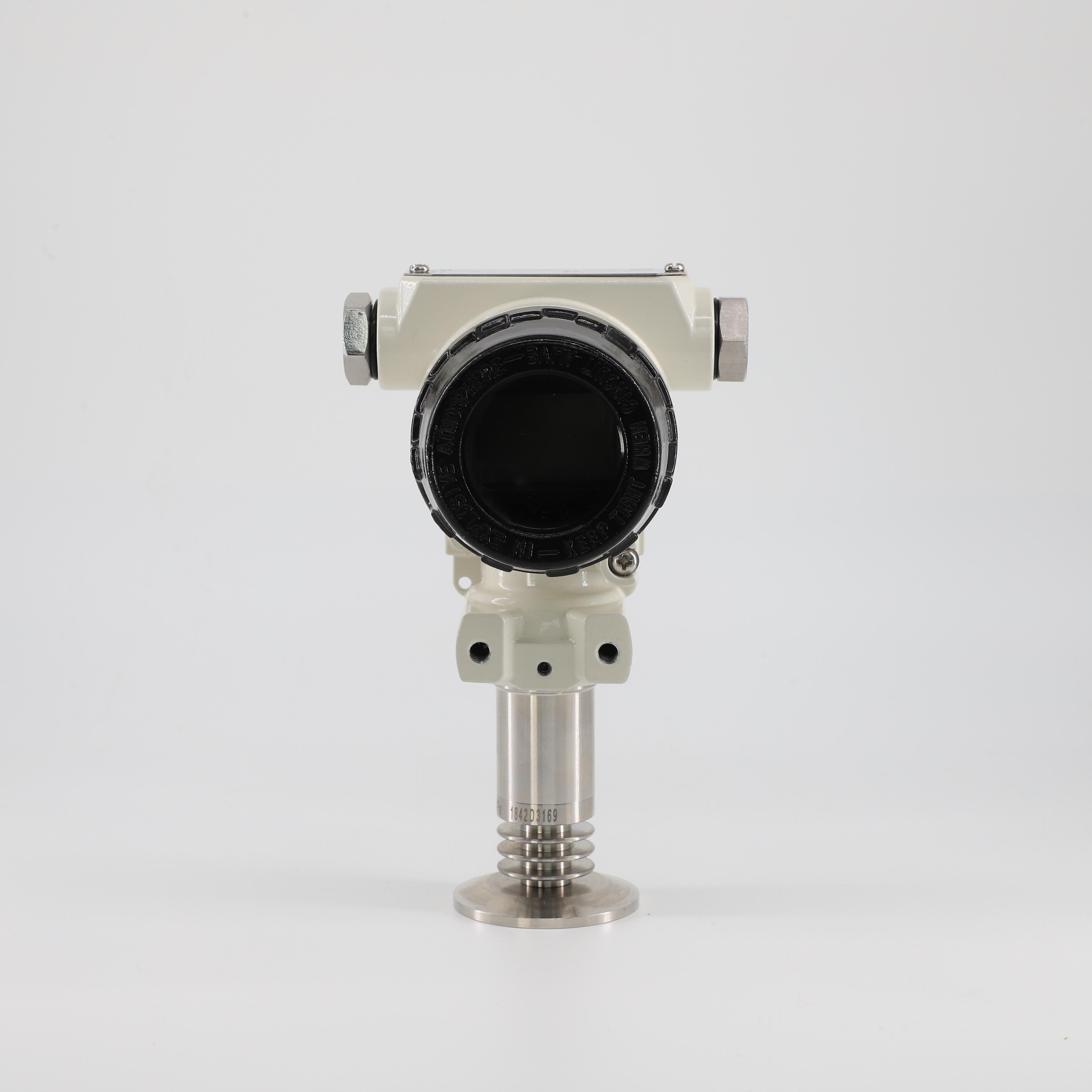 Coshare (China) SP2088 Smart LCD Digital Display High Accuracy 4~20mA Diffused Silicon High Temperature Hygienic Chuck Gas/Liquid Pressure Transmitter/Sensor