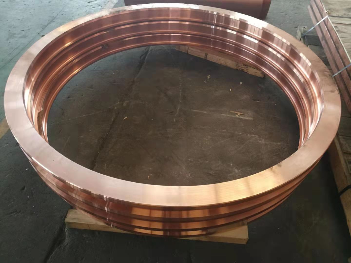 铜，铝 连铸连轧结晶轮