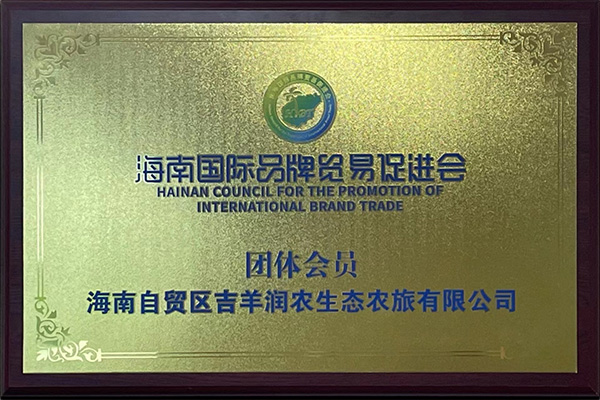 海南国际品牌贸易促进会团体成员