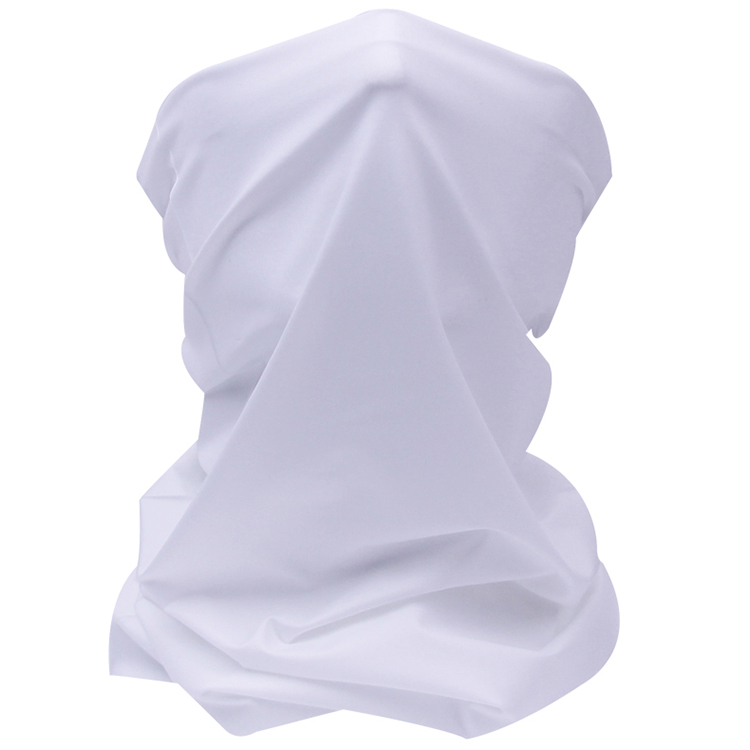 Pure color white embryo heat transfer headscarf fabric