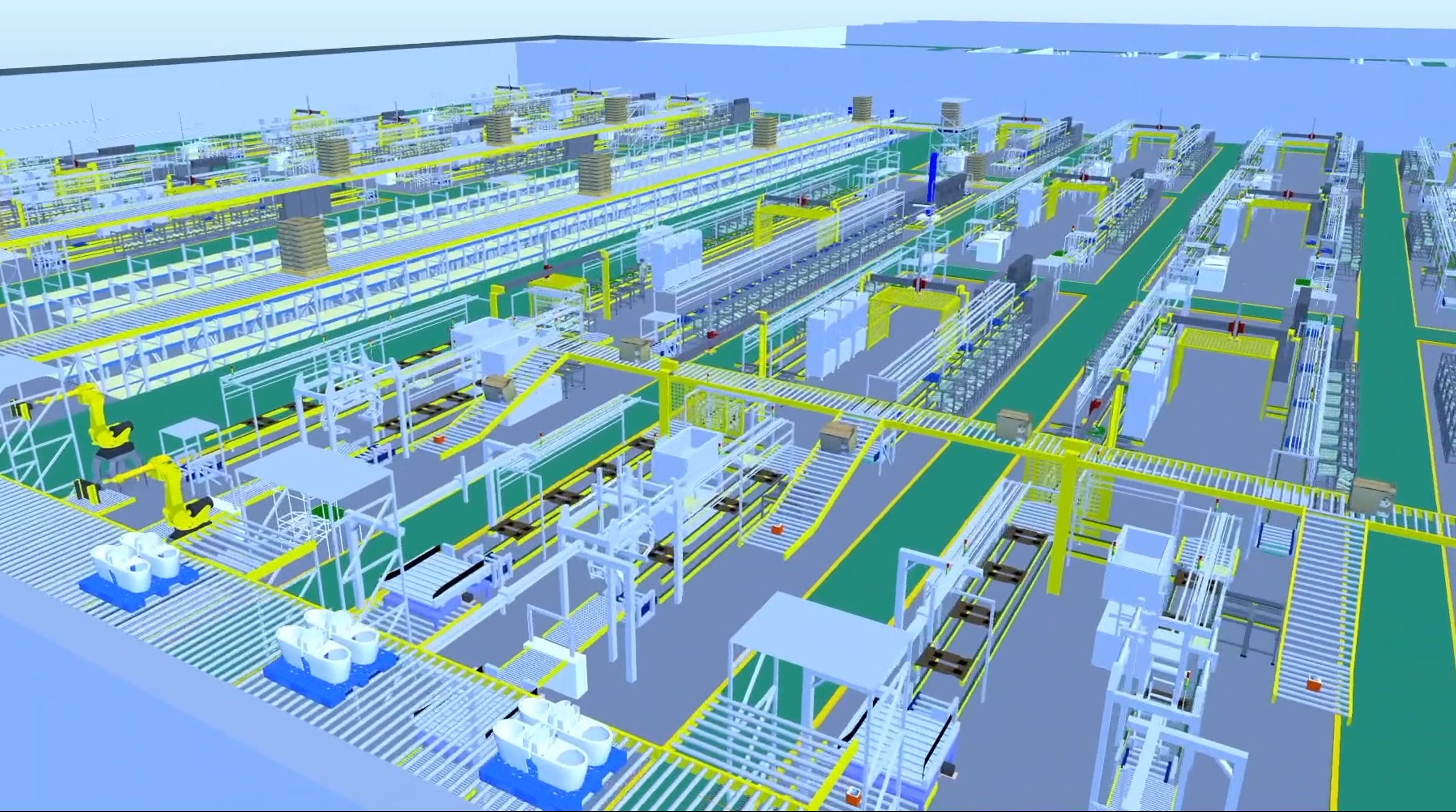 工厂规划3D具像化。