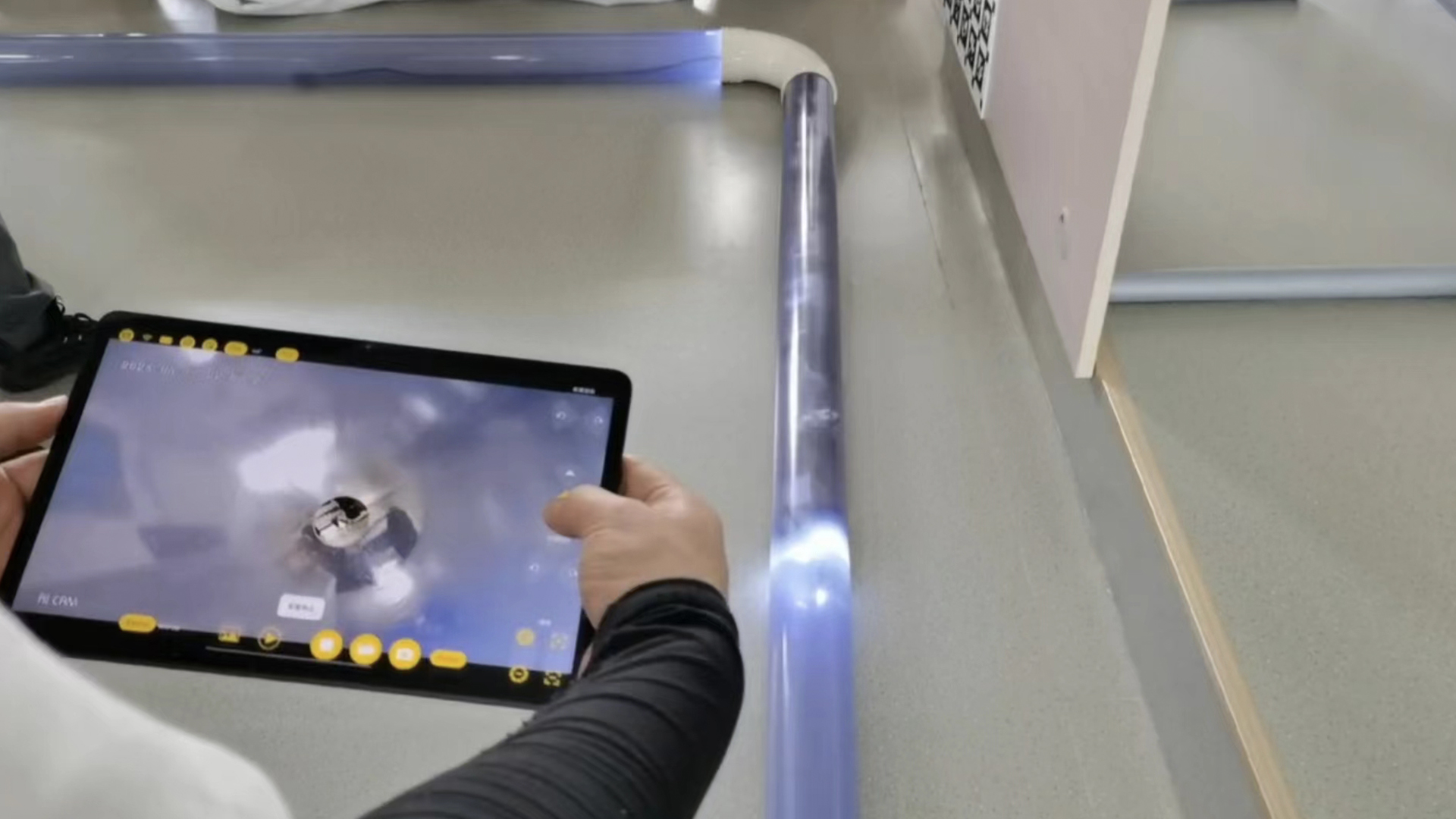 DN100型柔性管道机器人 助力天然气管道检测