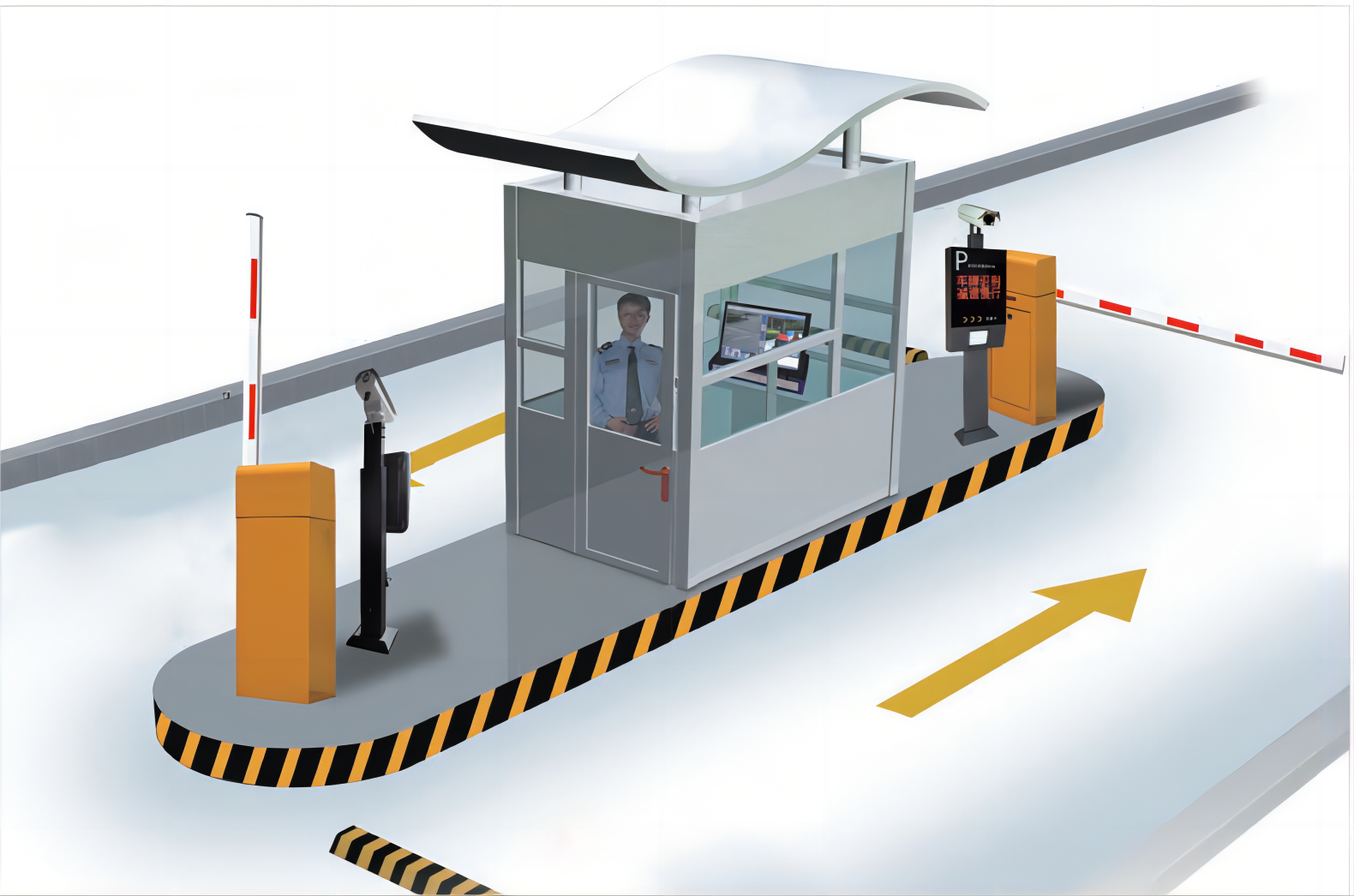 供应产品:智能道闸门,智能车库道闸门,智能工业快速伸缩门,工厂大型
