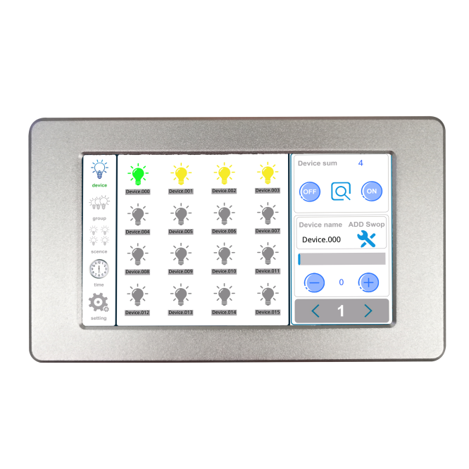 7 inch DALI touch screen master controller DL103B