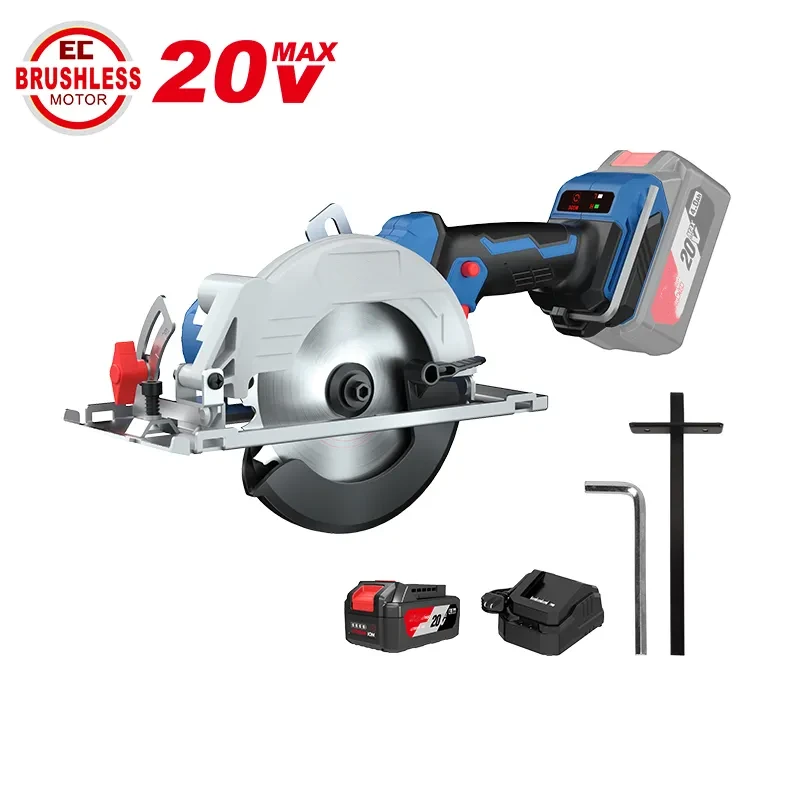 20V Wood Cutting Saw Handheld Mini Cordless Circular Saw 125mm