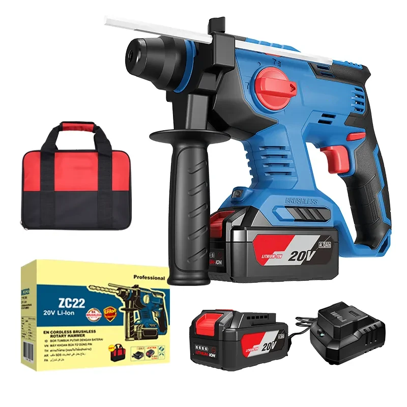 High Quality Cordless Brushless Hammer Drill Battery Charger Power Tools