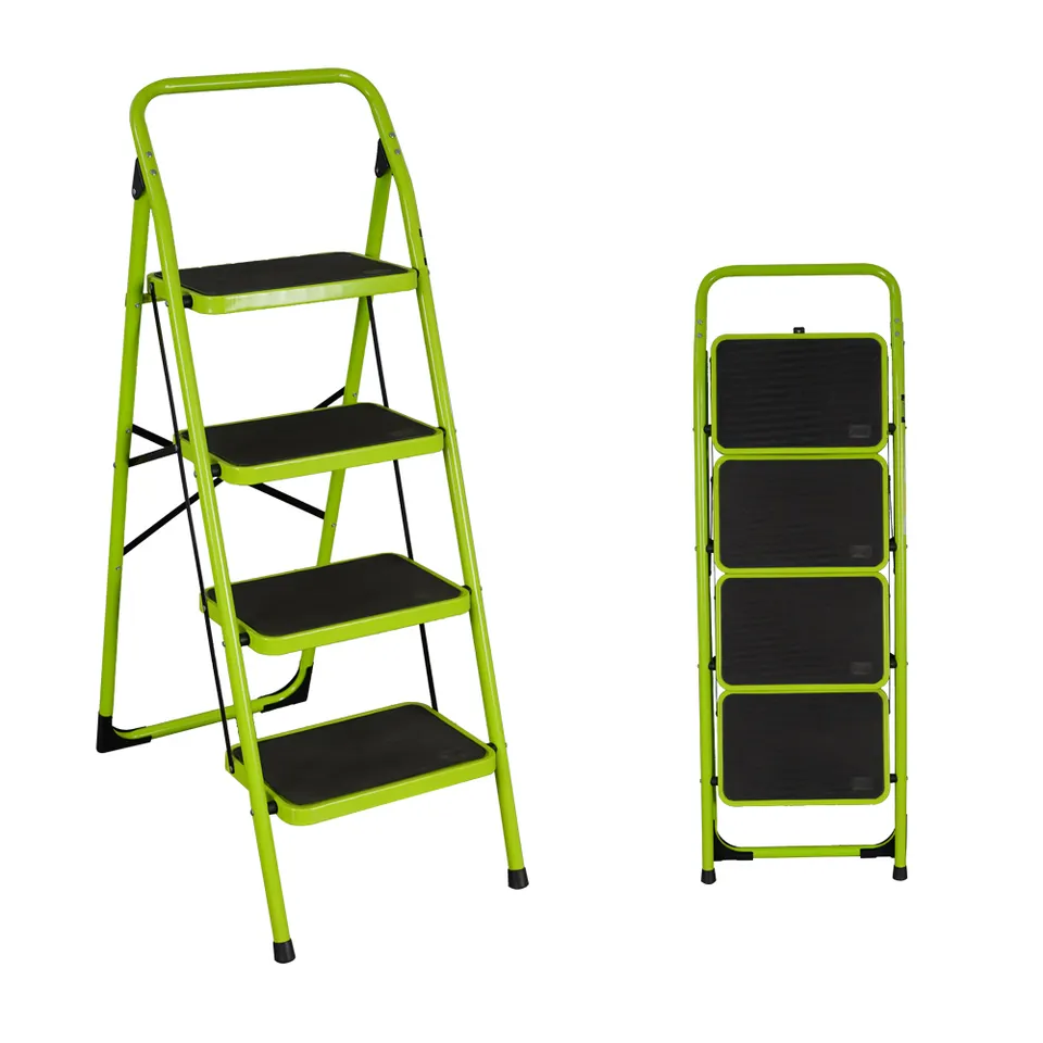 Multi-Purpose Steel Stool Folding Step Ladder with handle