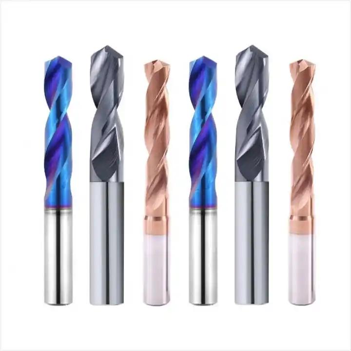 HRC55 Carbide Twist Drill For CNC Machine Tools Drill Bit Aluminum - jmzmfg