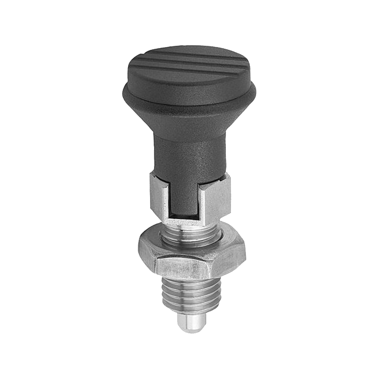 Retractable Indexing plunger with rest position 7100-B