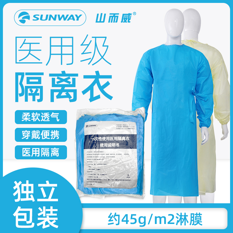 一次性使用医用隔离衣