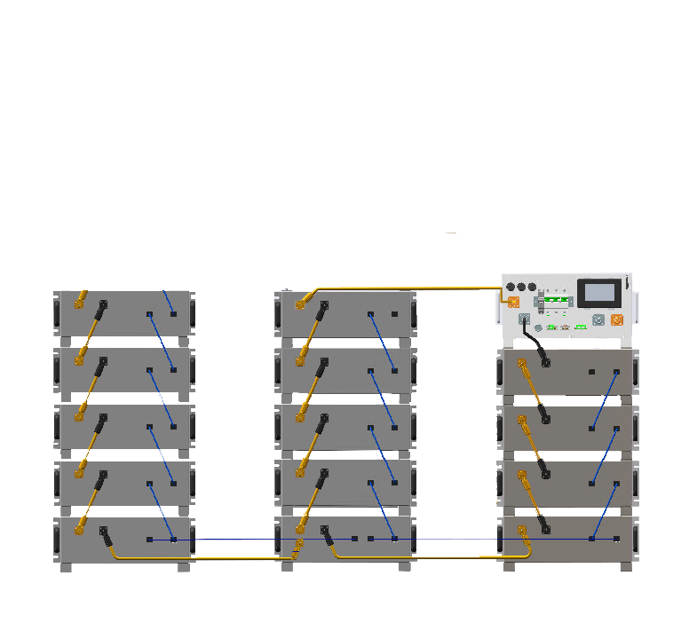 71.68kWh Small industrial and commercial storage system 50kW/71.68kWh