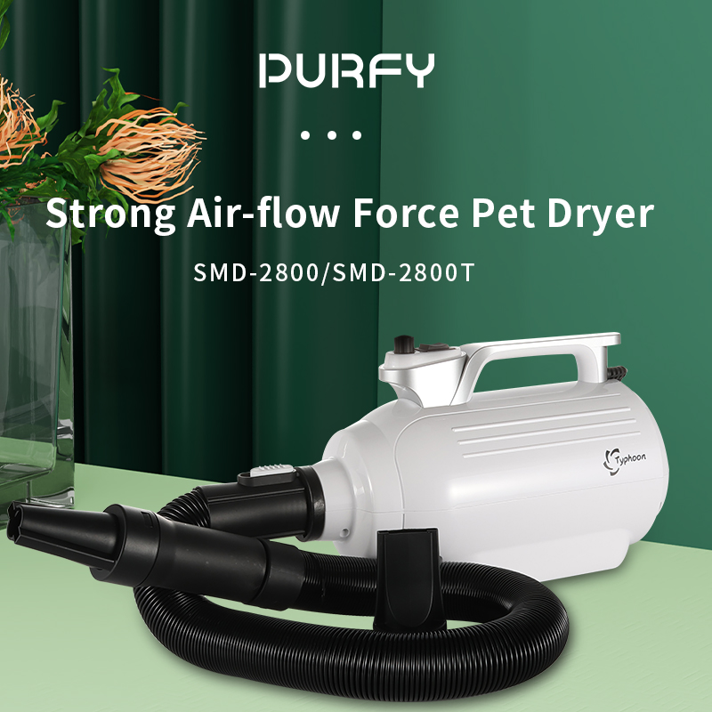 Sustainable Pet Hair Dryer for Dogs Groomer Partner Force Dryer with Heater Car Clean Dryer