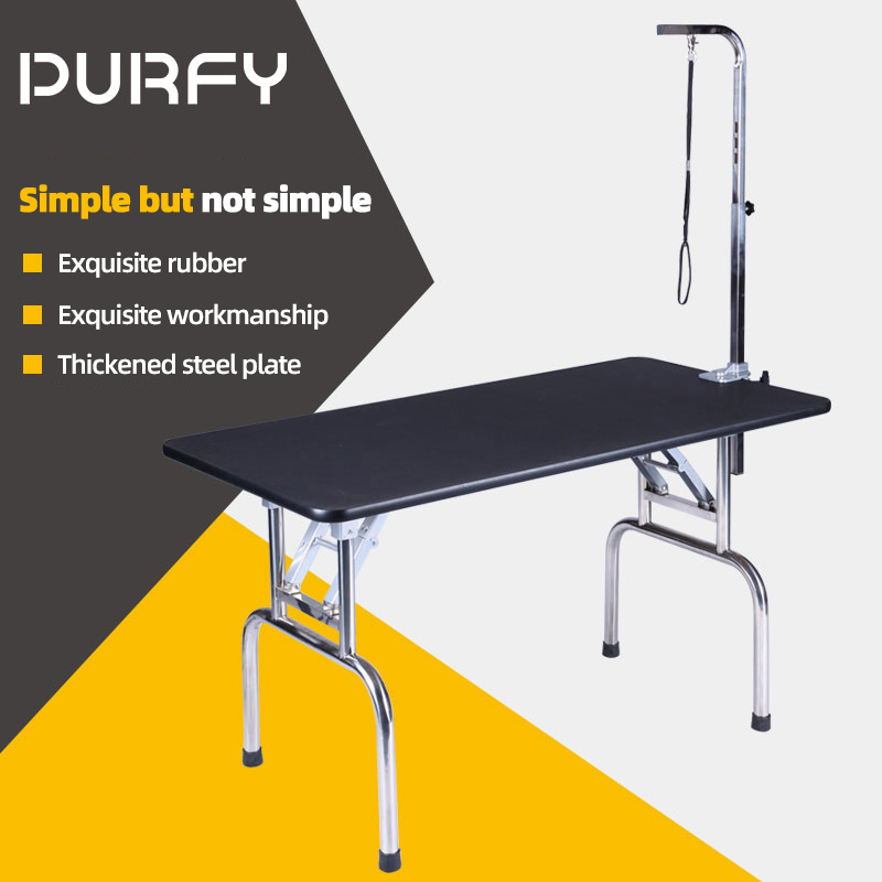 Easy-to-Go Folding Table for Pet Competitions Portable Folding Table for Pet Events Lightweight Foldable Table for Pet Shows