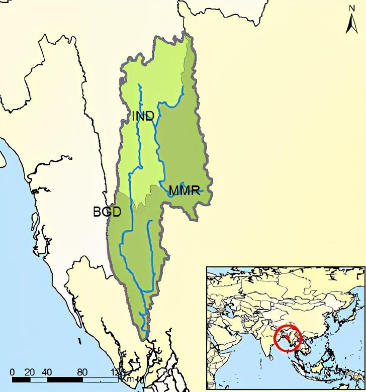 Kaladan 110（India /Myanmar）