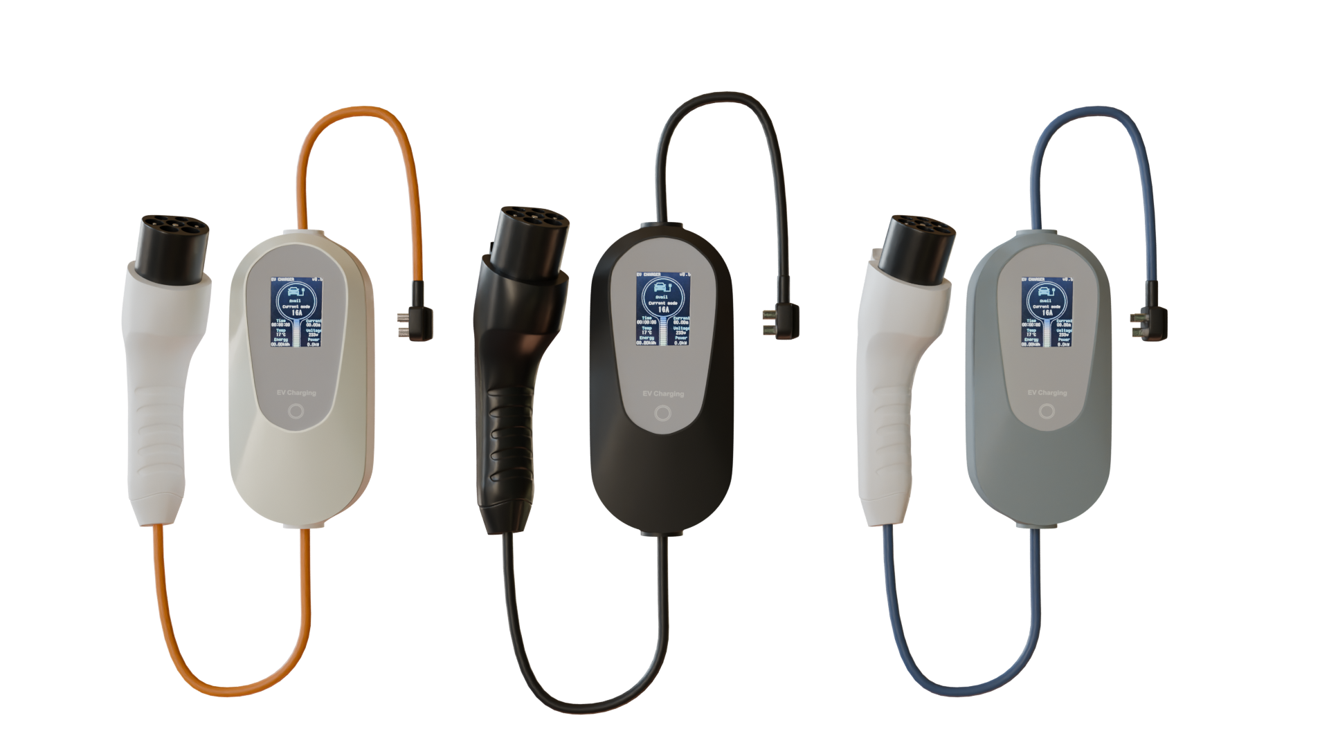 3.5KW便携款交流充电枪