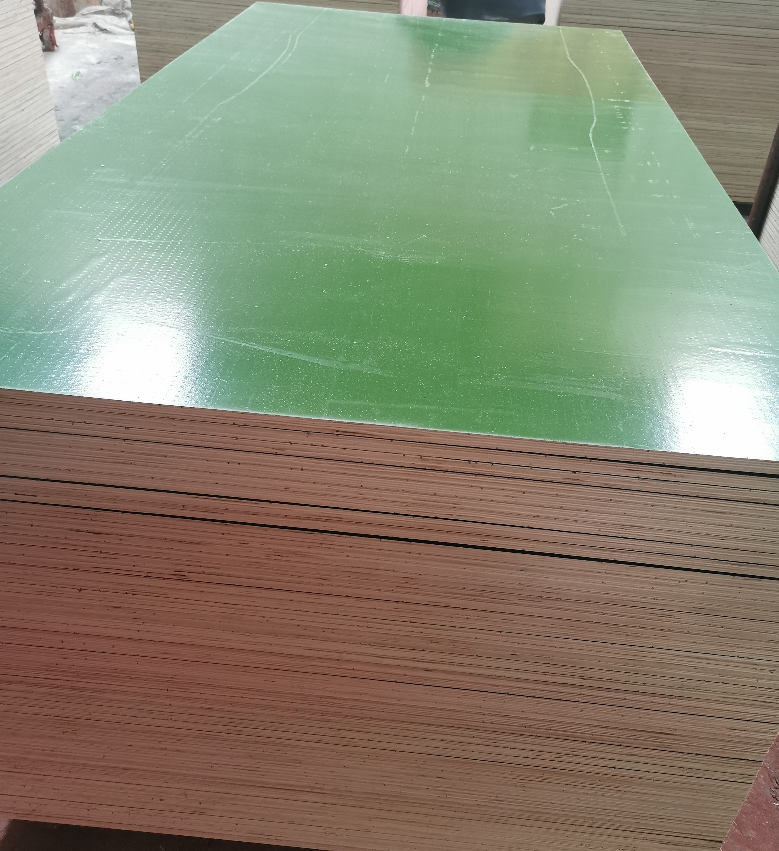 Green PP Film Faced Plywood