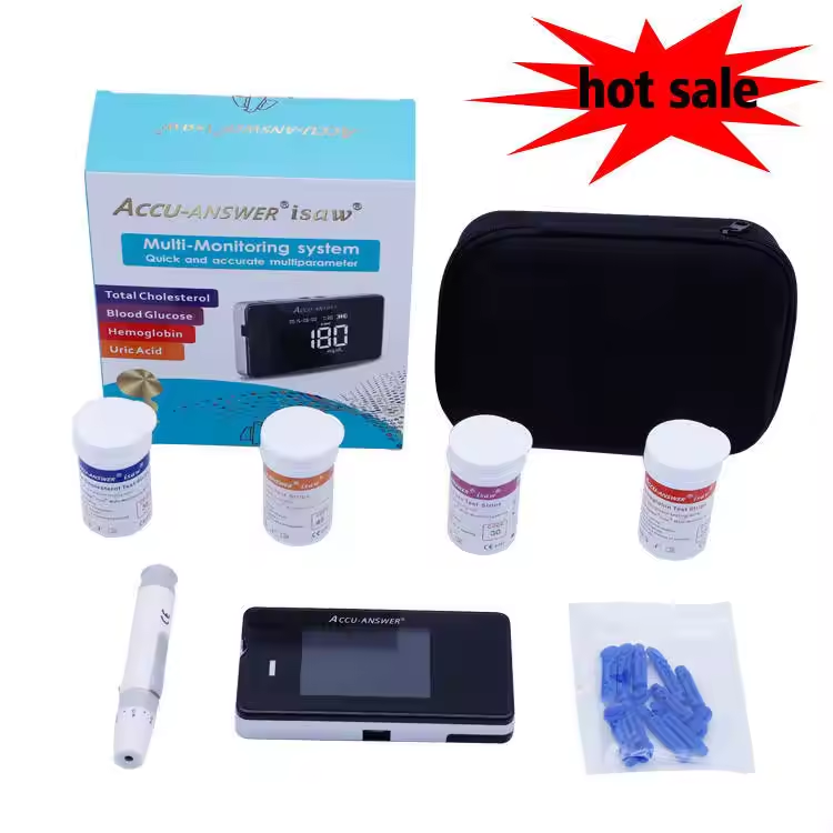 Portable blood glucose meter set with no adjustment code detection, household blood glucose meter, household medical use XTY008