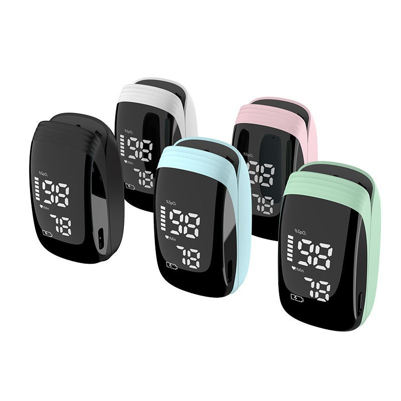 Rechargeable Oximeter finger clip oximeter pulse oximeter heart rate monitor,Household finger  measurement accuracy 