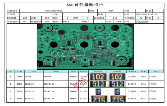 Automatically output traceability report