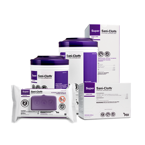 PDI® Super Sani-Cloth® Germicidal Disposable Wipe