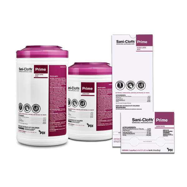 PDI® Sani-Cloth® Prime Germicidal Disposable Wipe