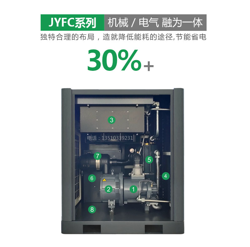 JYFC系列，机械，电气融为一体，独特合理的布局，造就降低能耗的途径，节能省电。