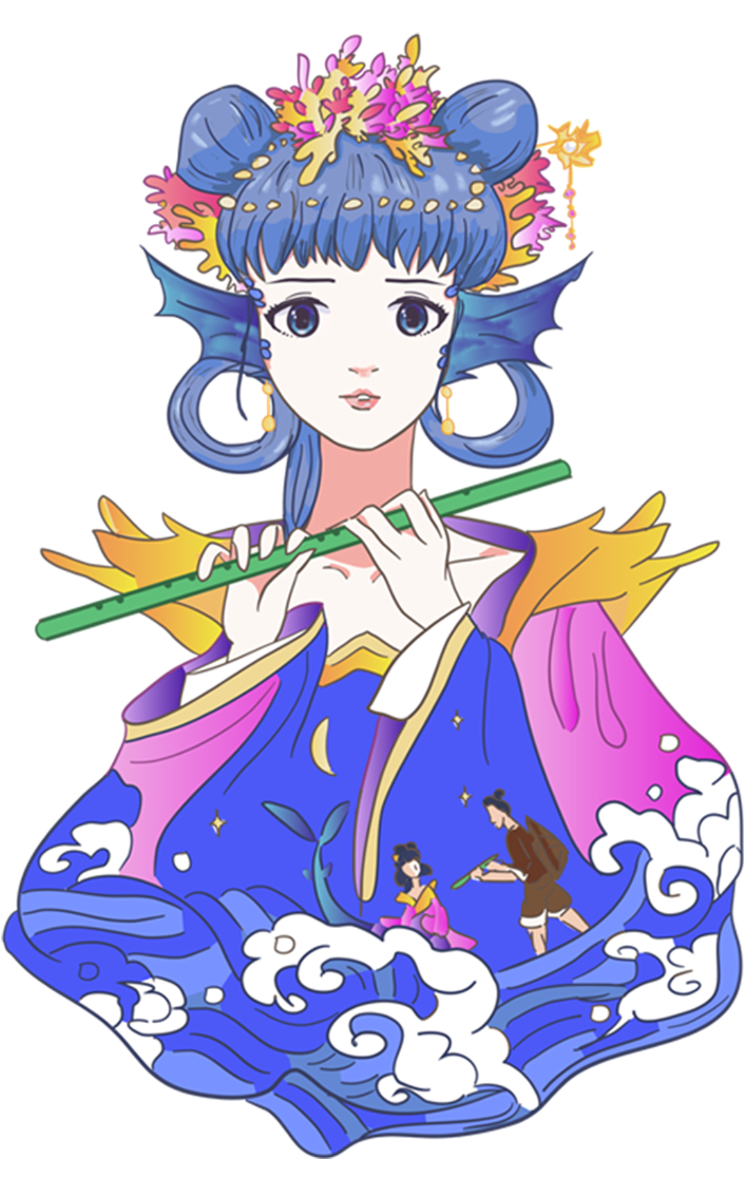 The Moyu Animation Company墨羽动画旗下动画片行游记剧Xing's Traveloguei剧照之公主