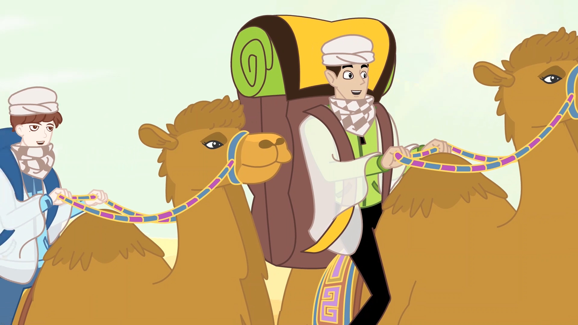 The Moyu Animation Company墨羽动画旗下动画片行游记剧Xing's Traveloguei剧照之行游记宣传片2