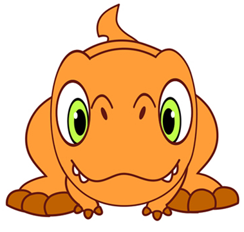 The Moyu Animation Company 墨羽动画旗下动画片三只小恐龙Three Little Dinosaurs系列人物之奇力
