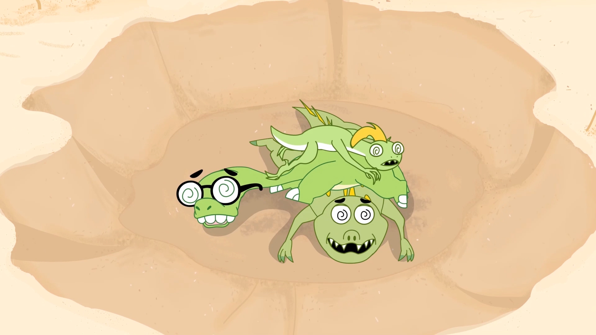The Moyu Animation Company 墨羽动画旗下动画片三只小恐龙Three Little Dinosaurs剧照之8