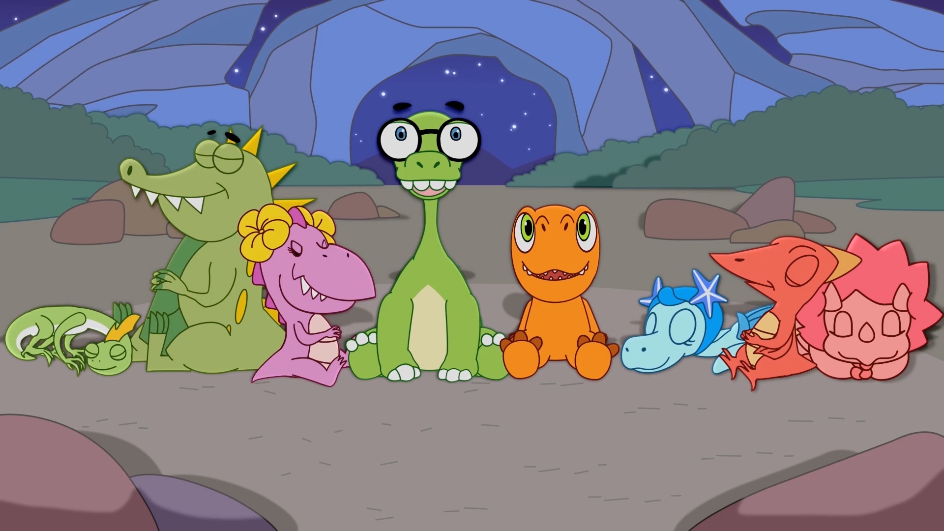 The Moyu Animation Company 墨羽动画旗下动画片三只小恐龙Three Little Dinosaurs剧照之12