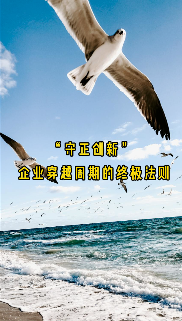 4 守正创新-企业穿越周期的终极法则