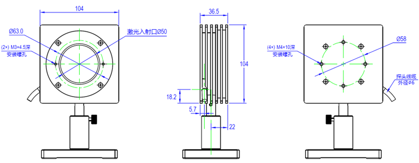 国产激光功率计-50W