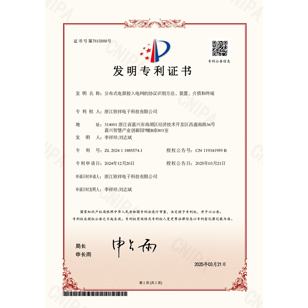 2.分布式电源接入电网的协议识别方法、装置、介质和终端