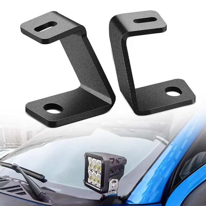 Wholesale Hood Hinges LED Work/Cube Light Mount Brackets For F150 Raptor 2017-2023 F-150 2015-2023