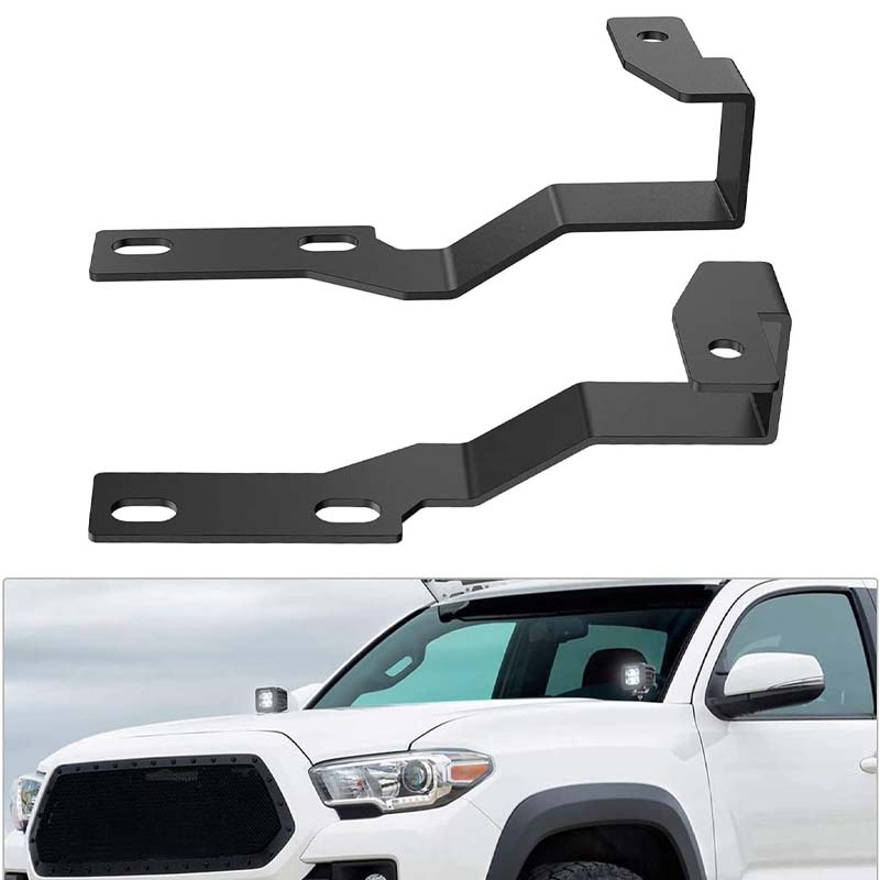 Top Selling Wholesale Led Worklight Holder Mounting Brackets Led Work Light Bracket For Toyota Tacoma ATV UTV and Trucks