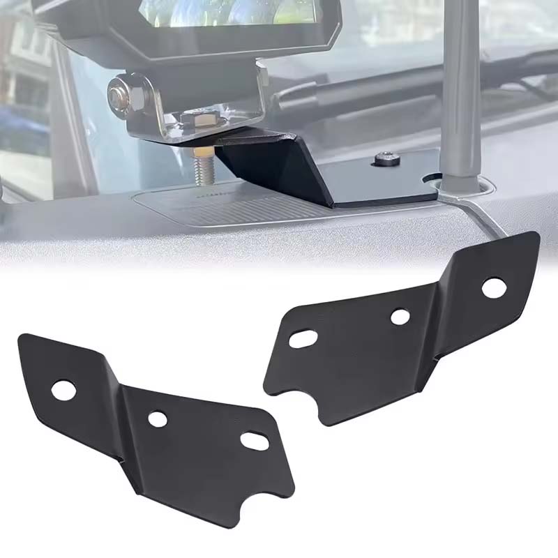 A Pillar Light Mount Ditch Light Brackets LED Pods Off-Road Cube Light Mounting Bracket for Ford Bronco 2/4 Door 2021 2022 2023