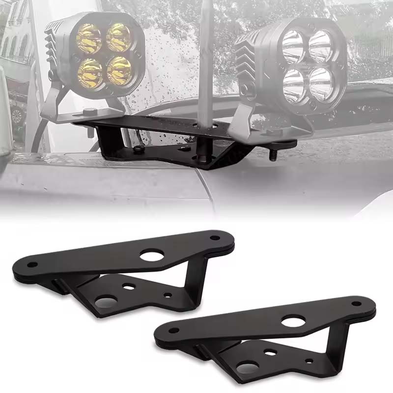 Customize Ford Bronco Accessories A Pillar Spotlight Mount Dual Ditch Light Brackets For Ford Bronco 2020 2021 2022
