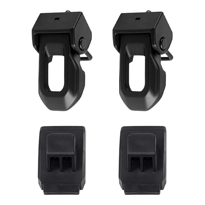 Hood Latches Compatible with Jeep Wrangler JK JKU JL JLU Gladiator JT 2007-2024, 1 Pair Hood Latch Lock Hood Pin Kit