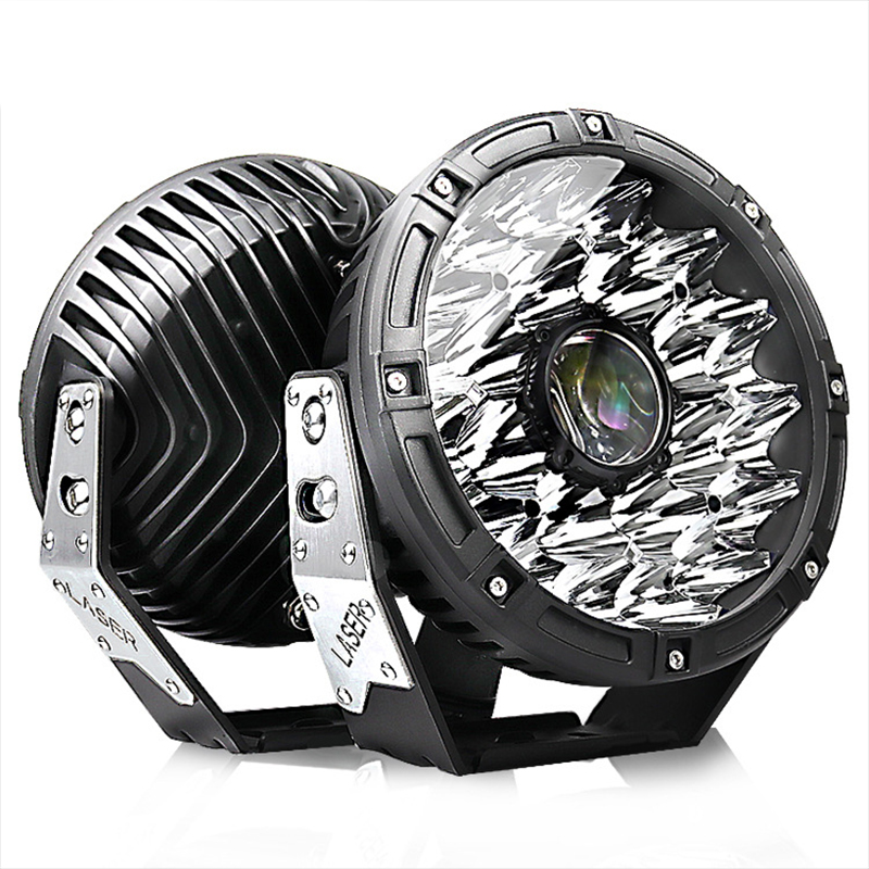 120W High Power 7'' Round Off Road Driving Led Light Brightness Offroad Car Spot Led Drive Auxiliary Light