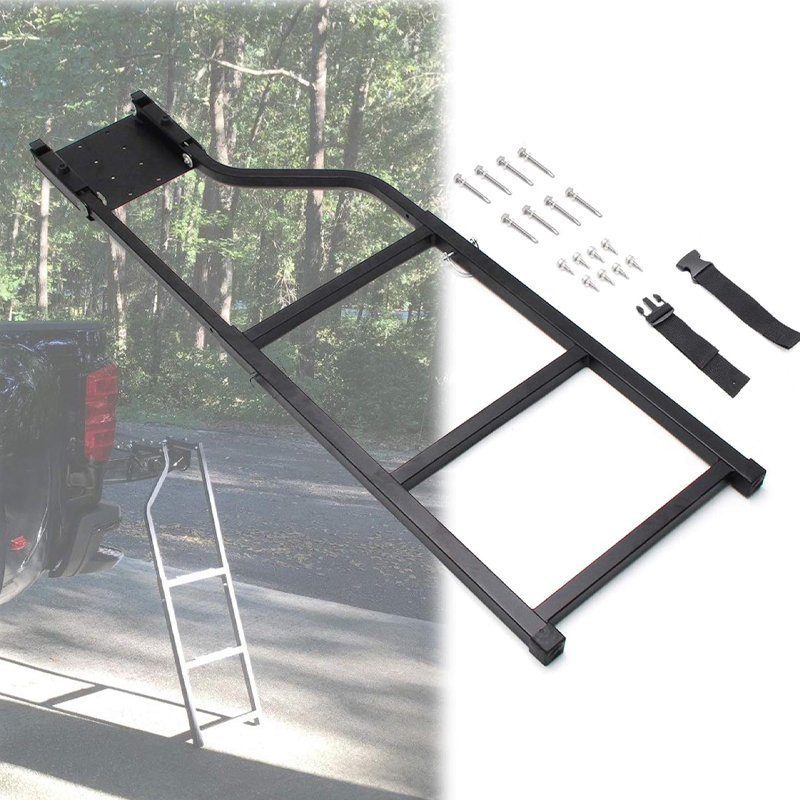 Tailgate Ladder Pickup Truck Accessories Universal Extension Step Ladder with Stainless Steel Self Drilling Hex Screws